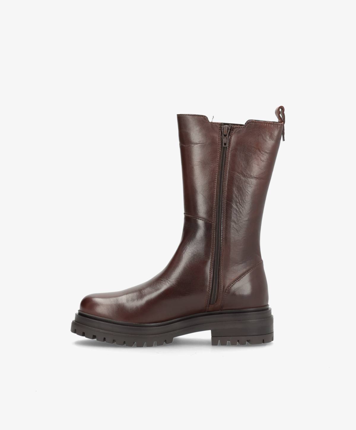 VISTACIA - Støvle Dame - Mørkebrun læder