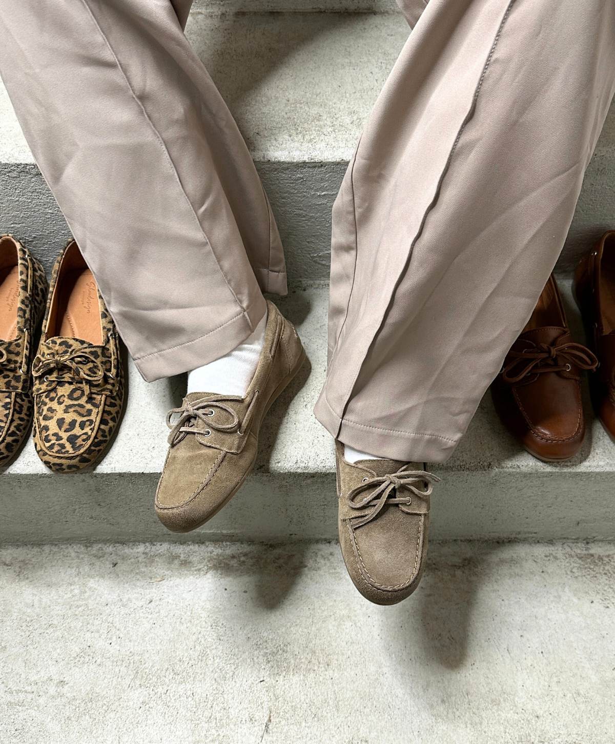 BEACON S - Beige ruskind - Sejlersko