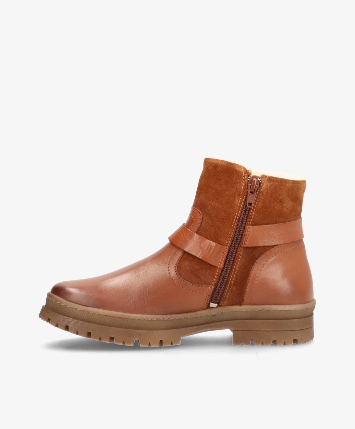 ALDI WARM Brun - Støvle med foer - læder