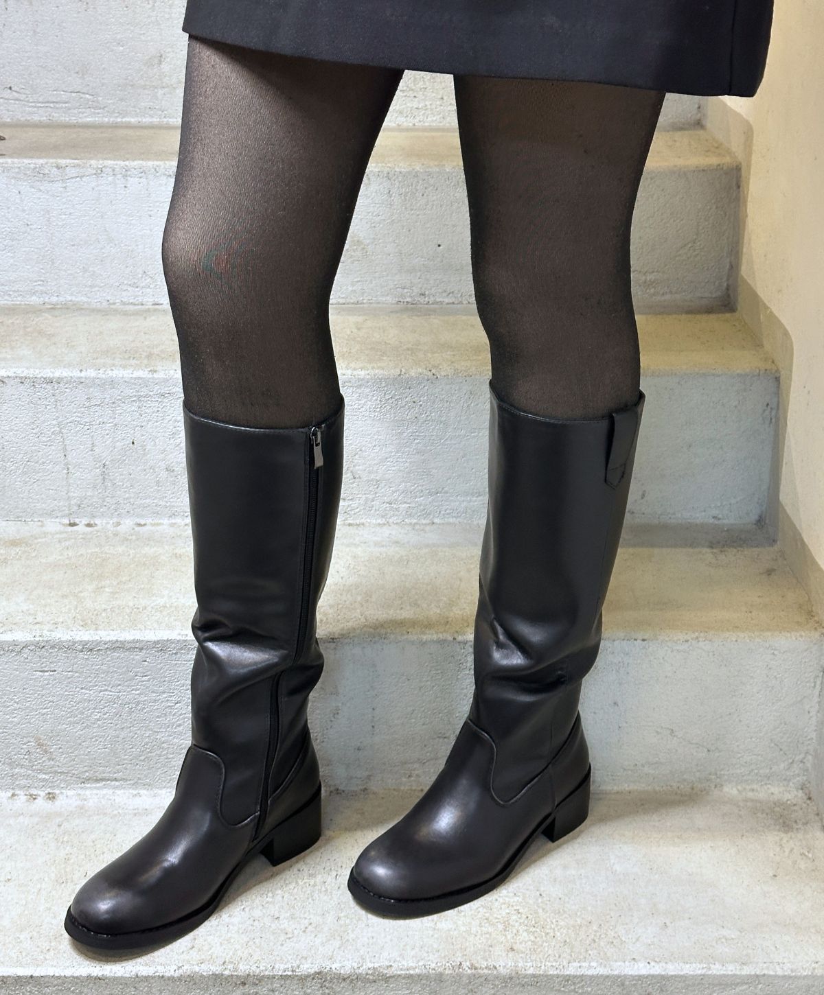 HELDI C371 - støvle lang - Sort