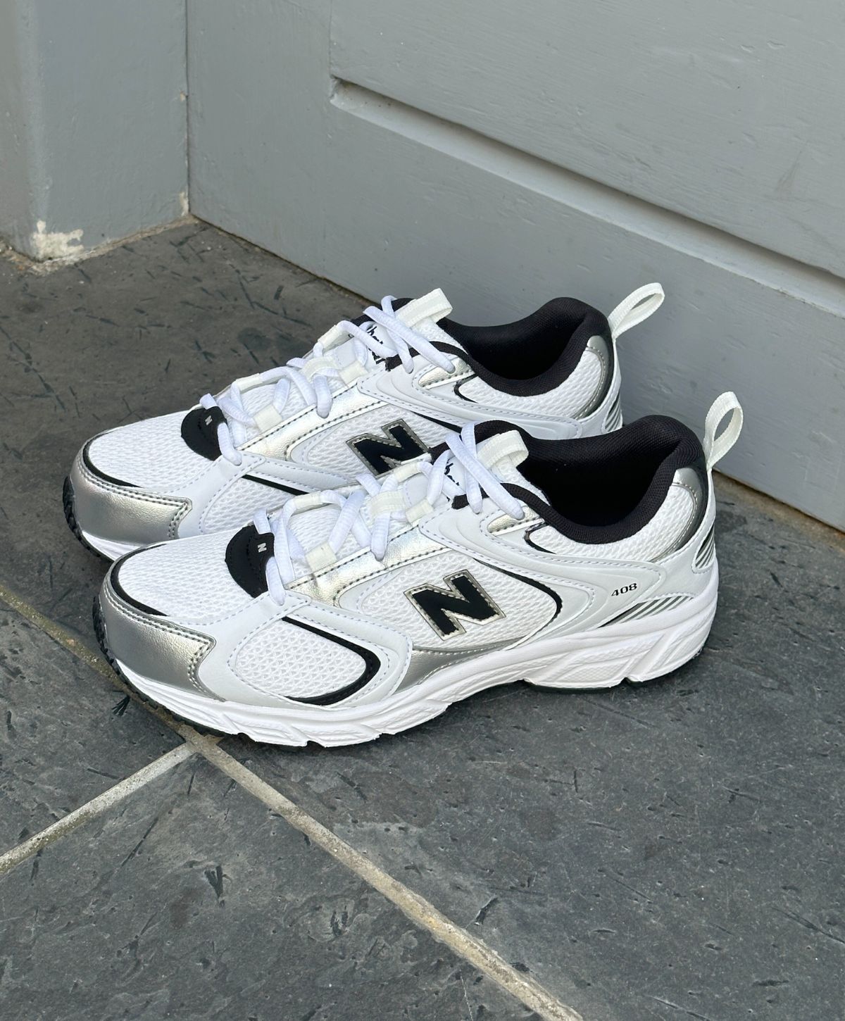 ML408WB - Sneakers - Hvid/sort