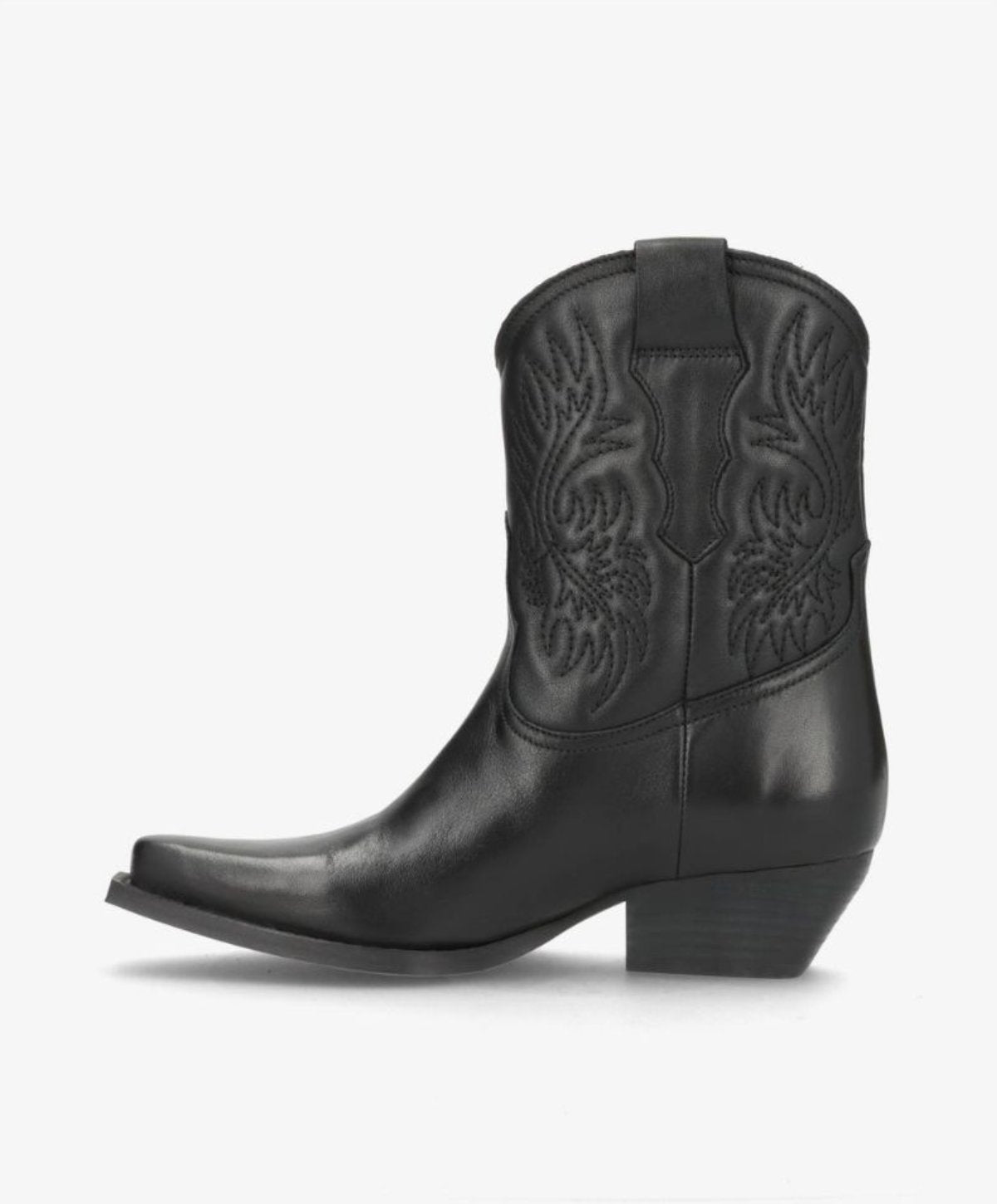 NELLIE T - Cowboy Støvle - Sort