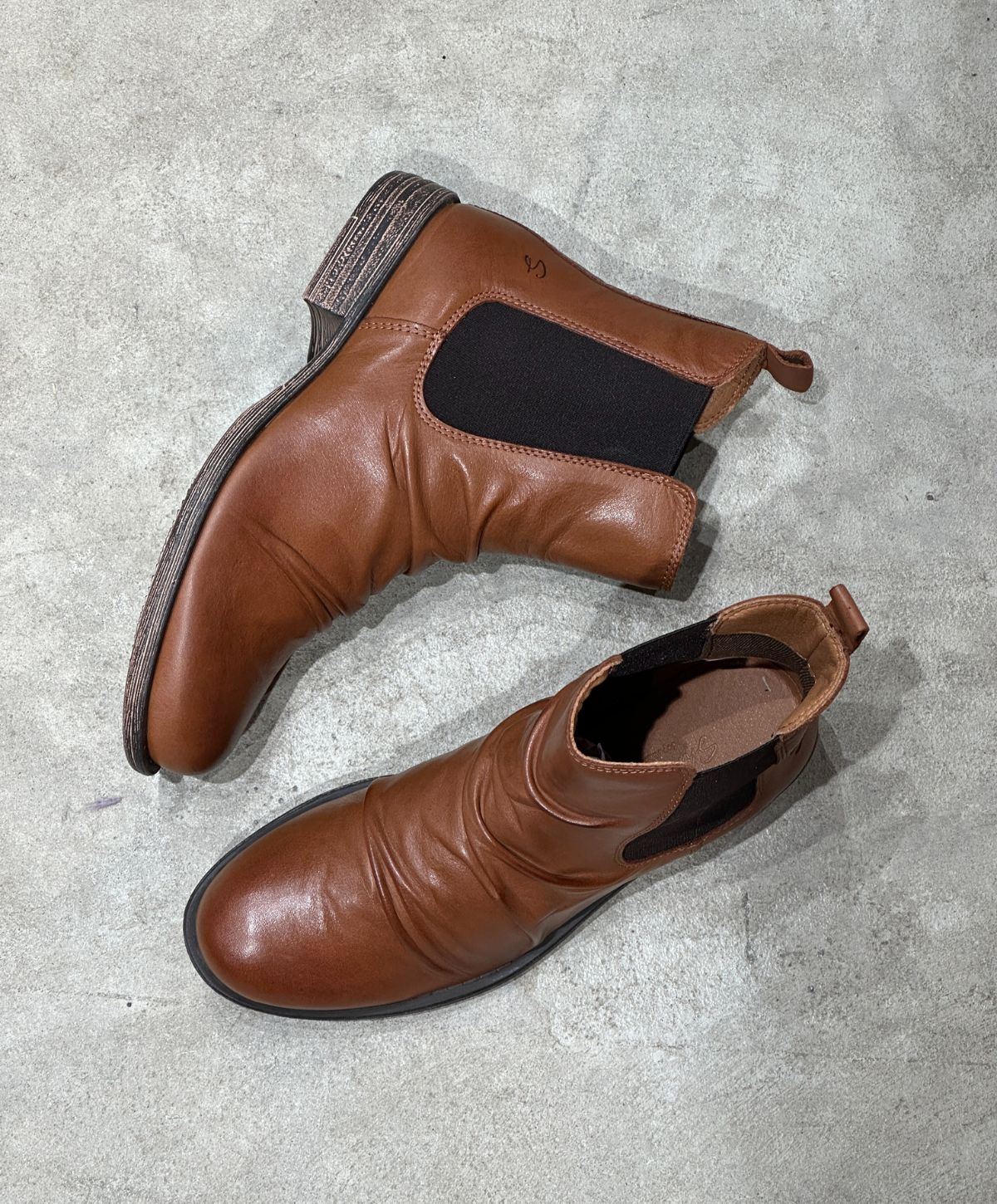 NEW YORK - Ankelstøvle - Camel