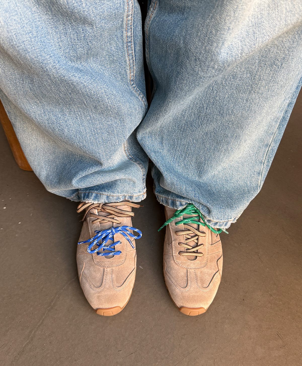 PX 510 - Camel ruskind - Sneakers low