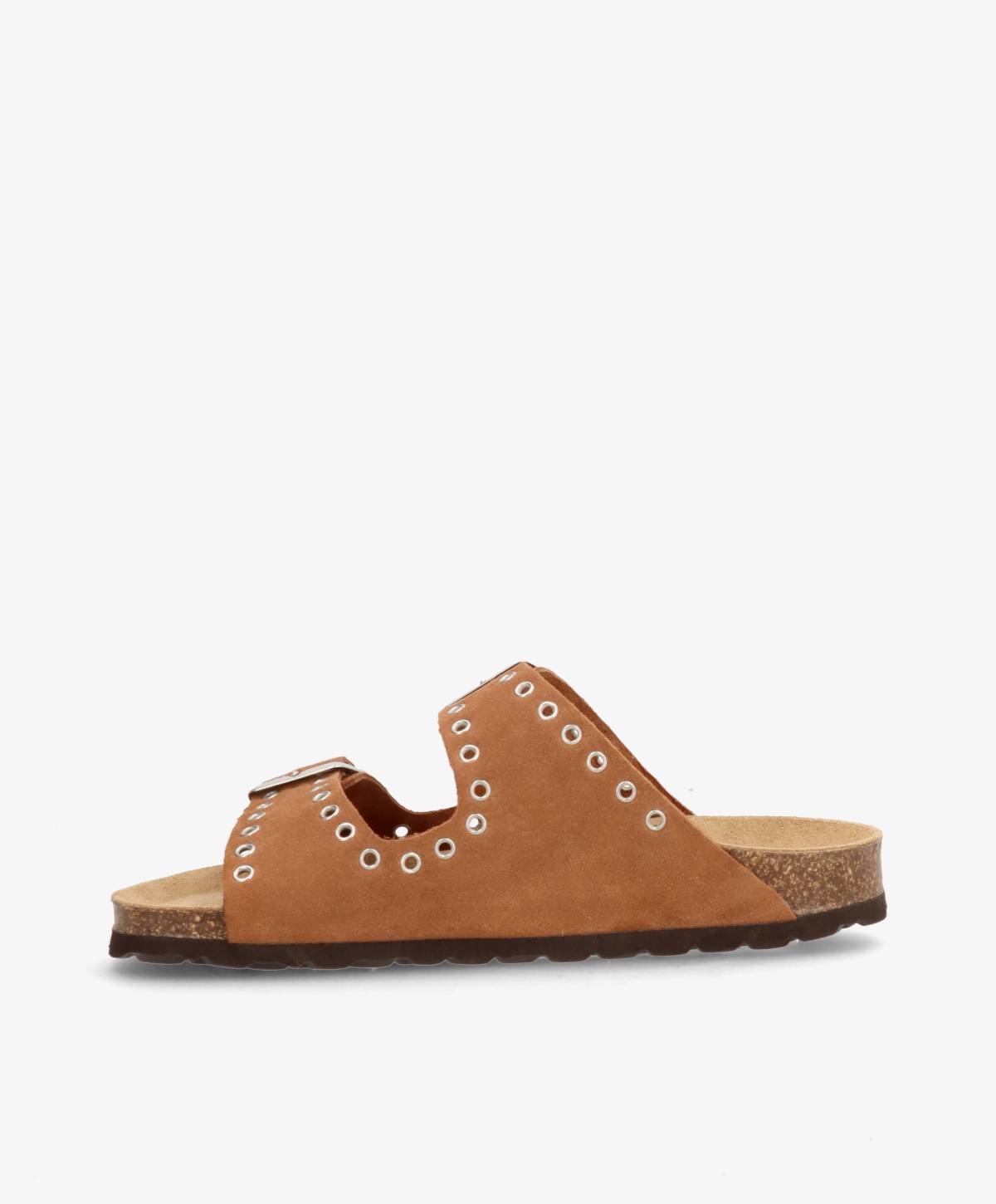 SKYLAR S - Brun ruskind - Sliders Dame