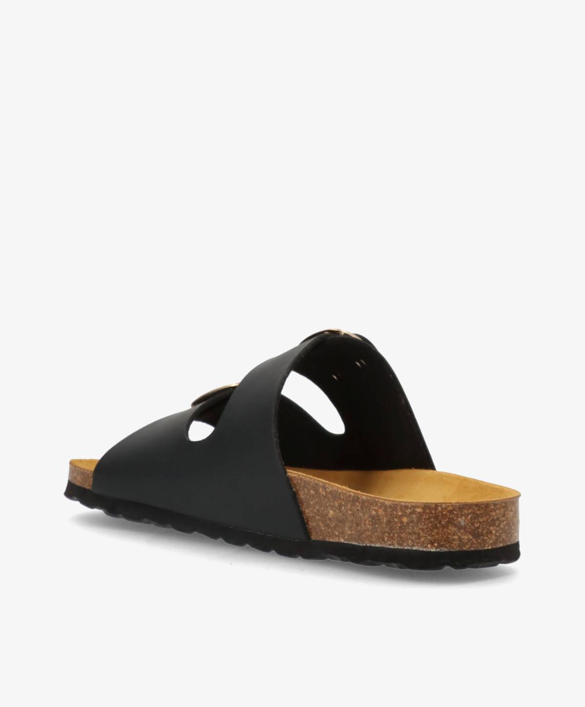 TORPINA St - Sort imiteret skind - Sliders Dame