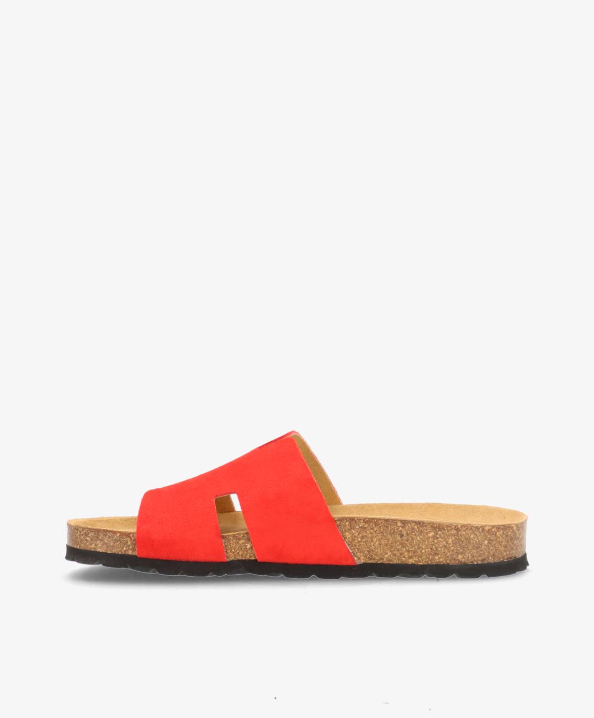 TRITON S - Rød ruskind - Sliders Dame