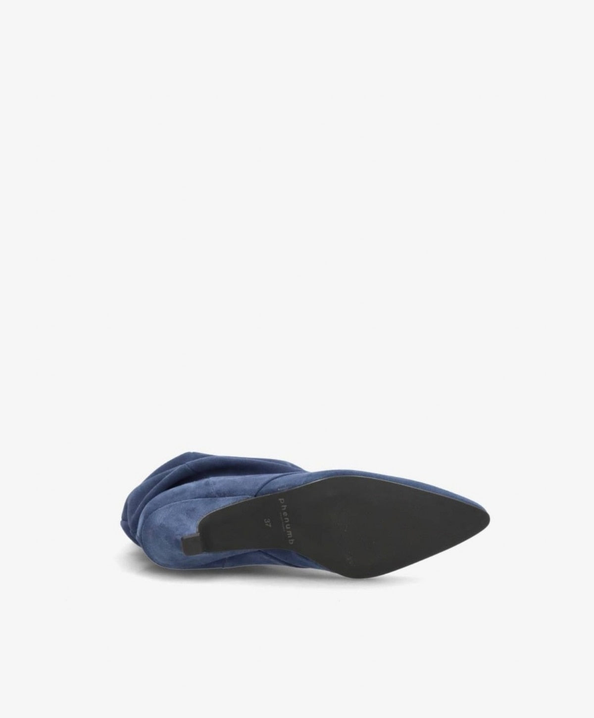KNOCK OUT S - Jeans blå Ruskind - Støvle med hæl - Dame