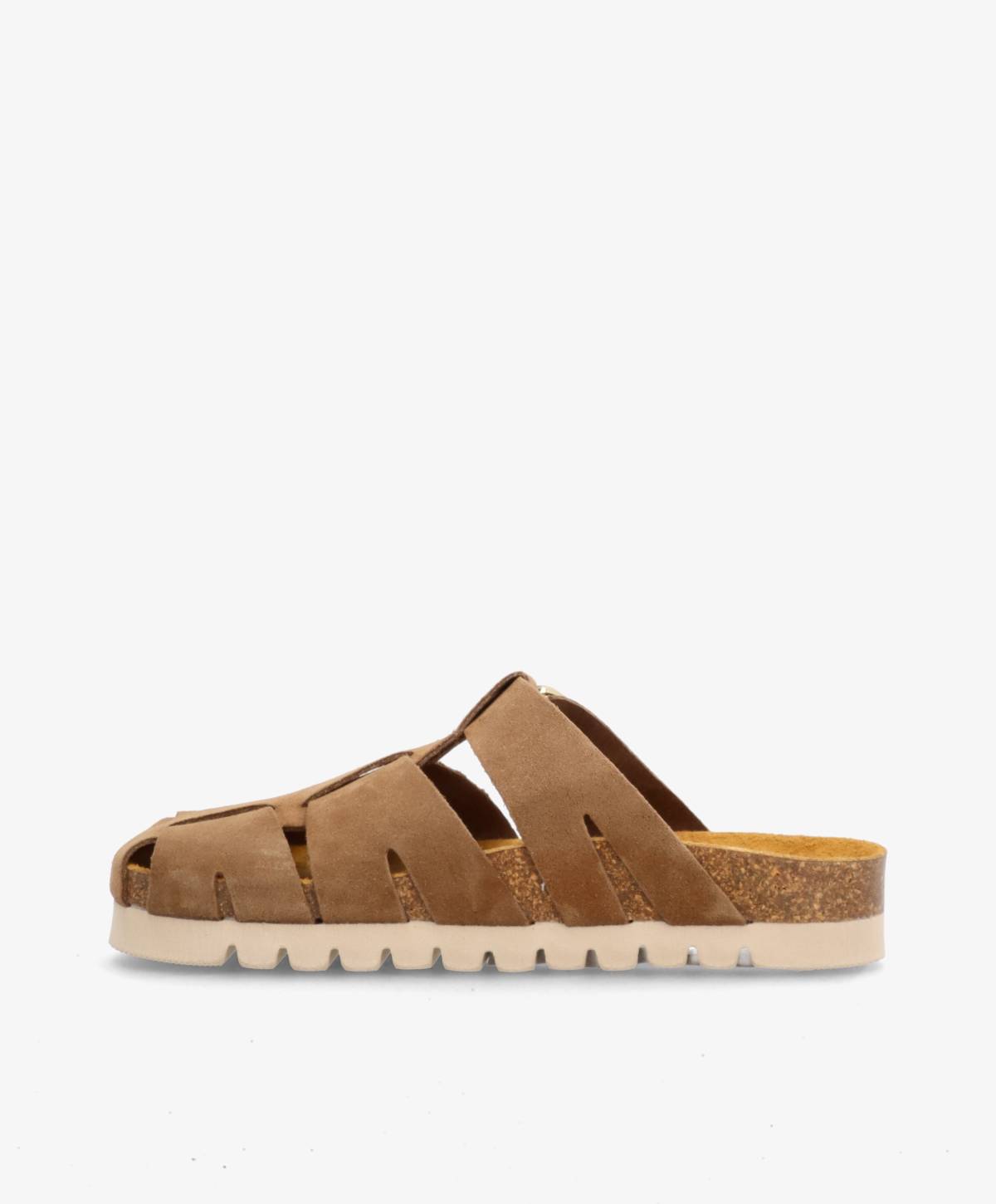 PUNCH S - Mellembrun ruskind - Sliders Dame