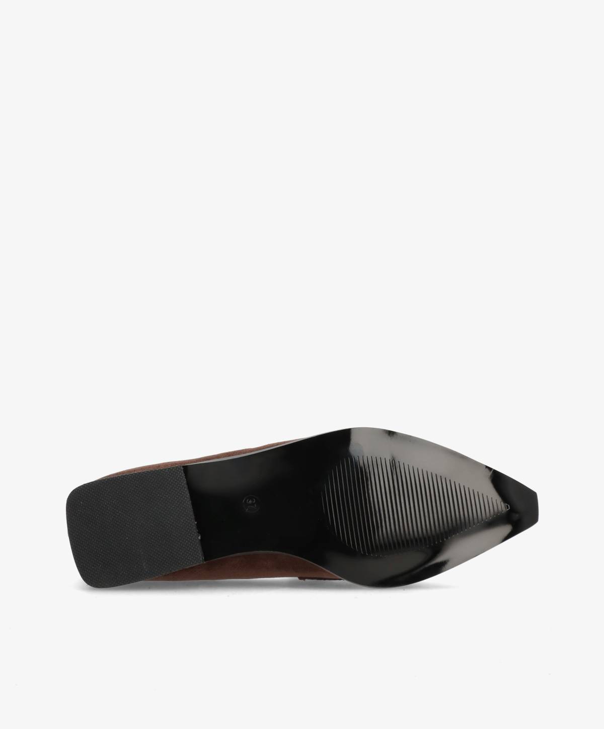 Shoecobay - Mørkebrun Vegan ruskind - sko - Dame