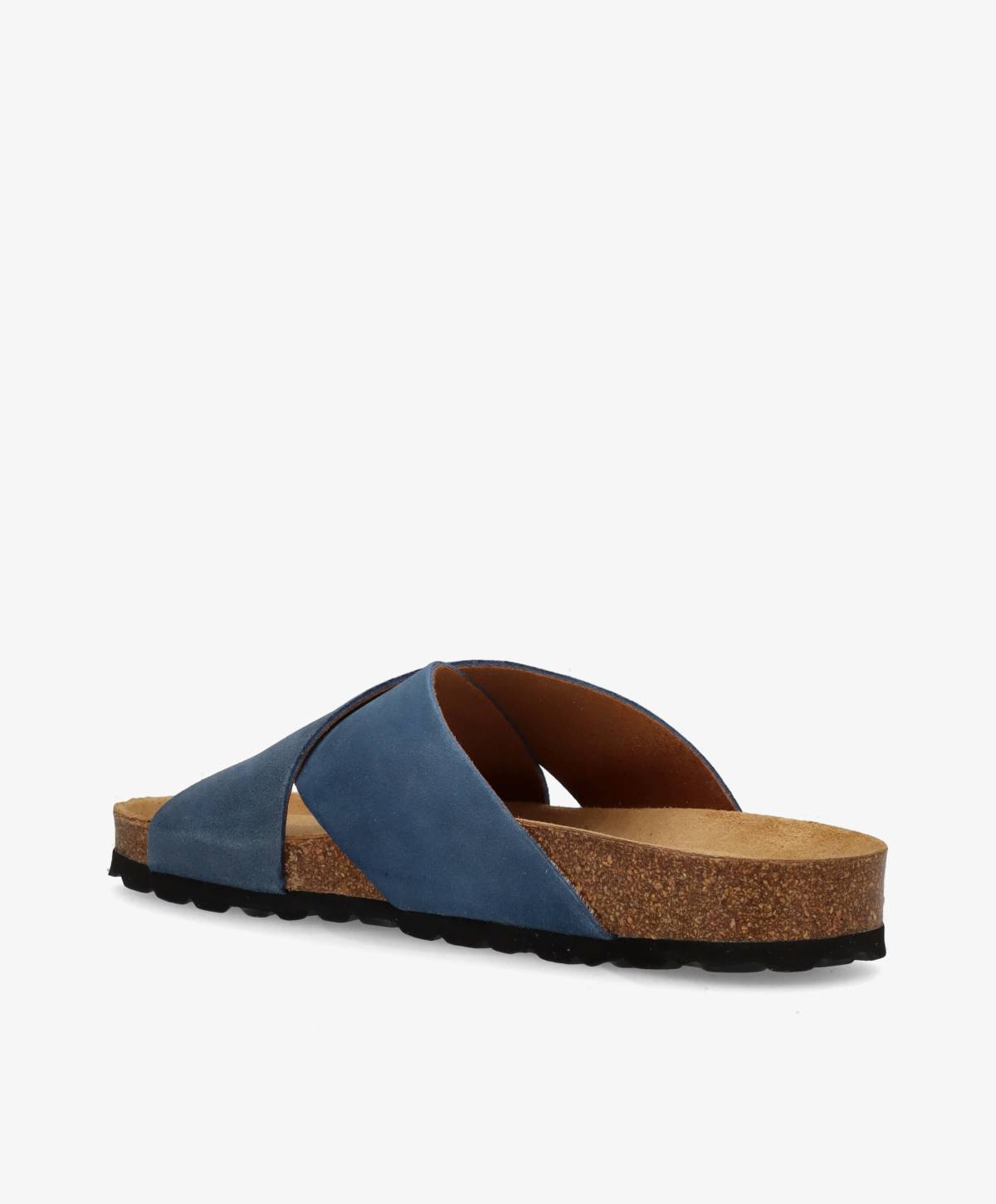 SKYE - Jeans blå ruskind - Sliders Dame