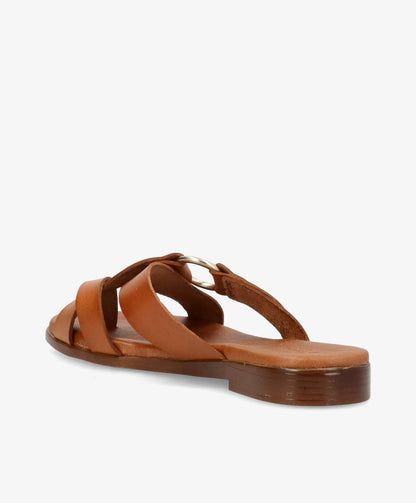 LENIE - Dame Sandal - Camel