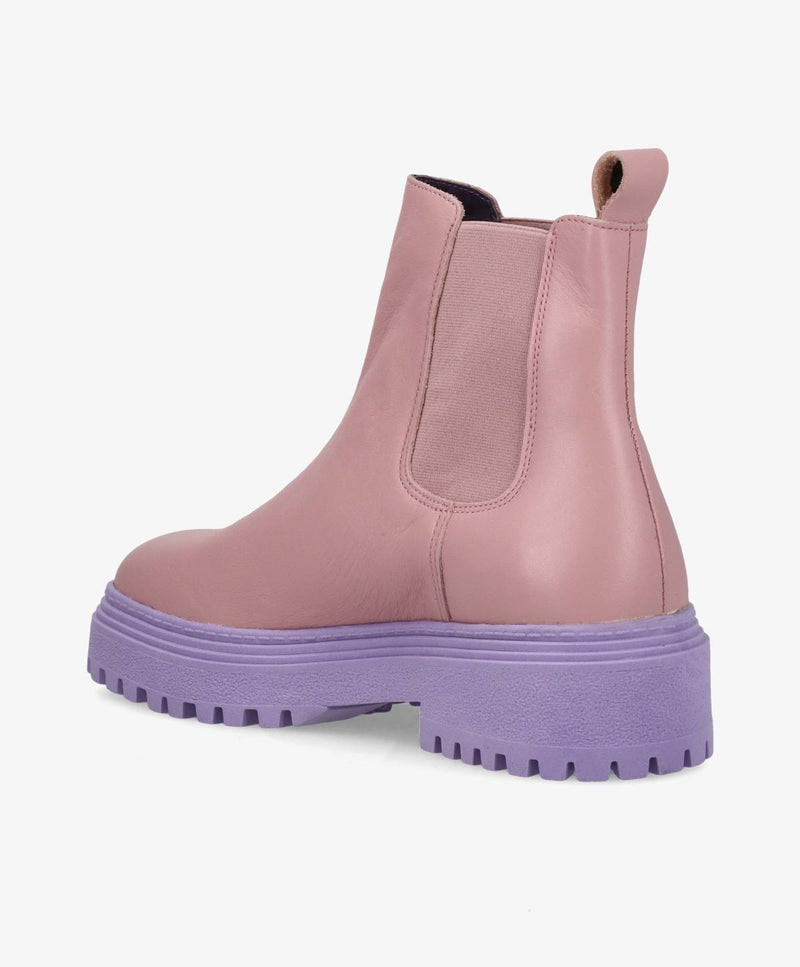 COIN LUX - boots - rose