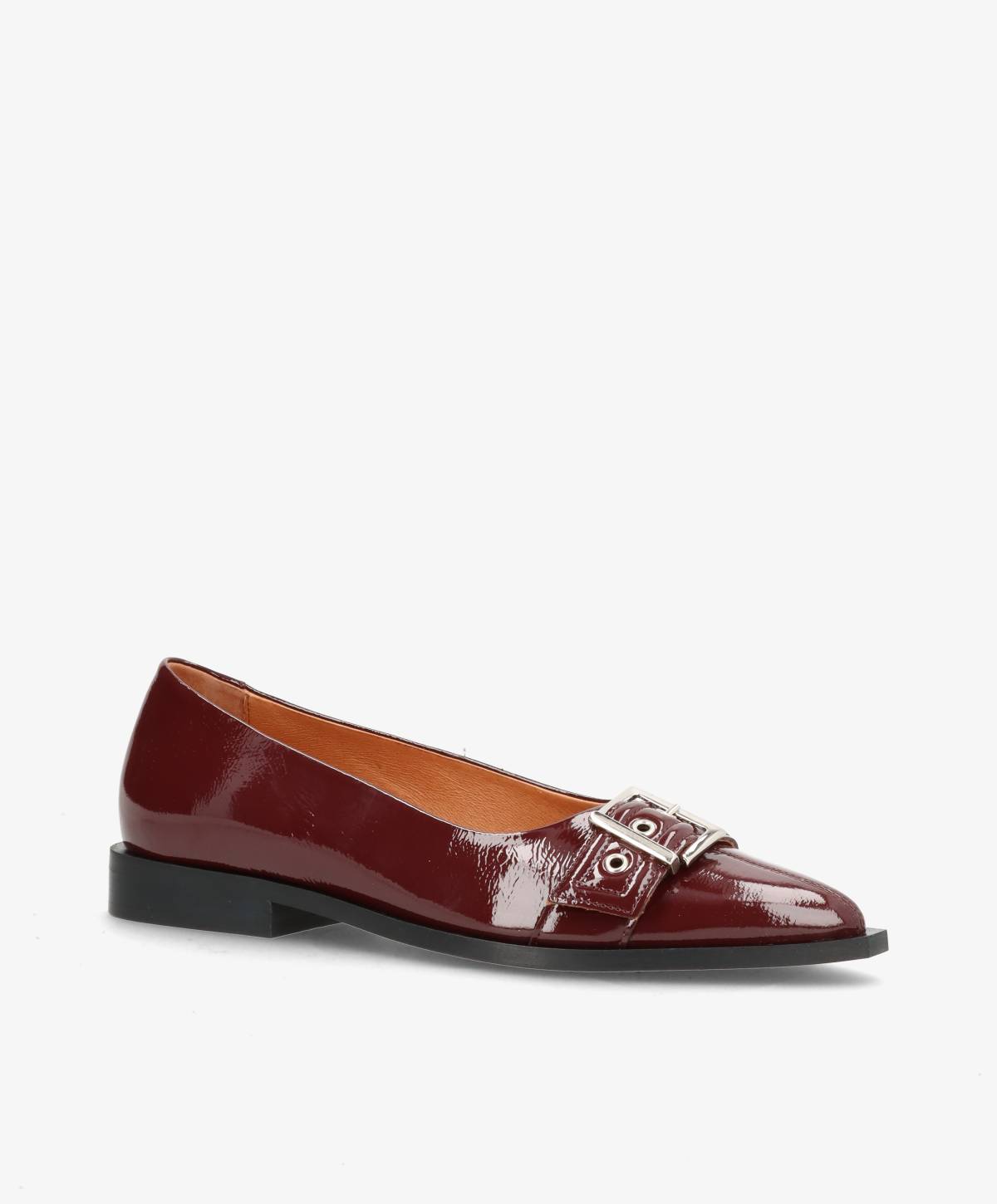 MUST - Ballerina - Bordeaux lak læder