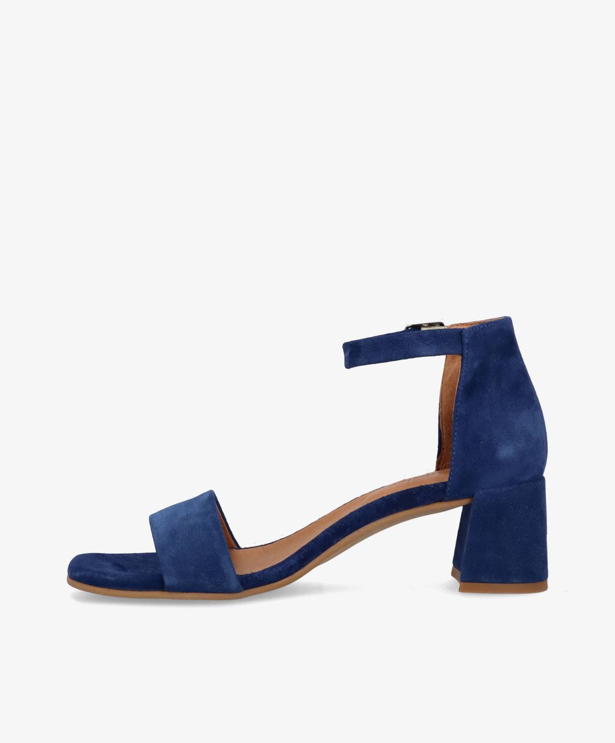 ALICE S - Dame sandal ruskind - Blue - Shoedesign Copenhagen