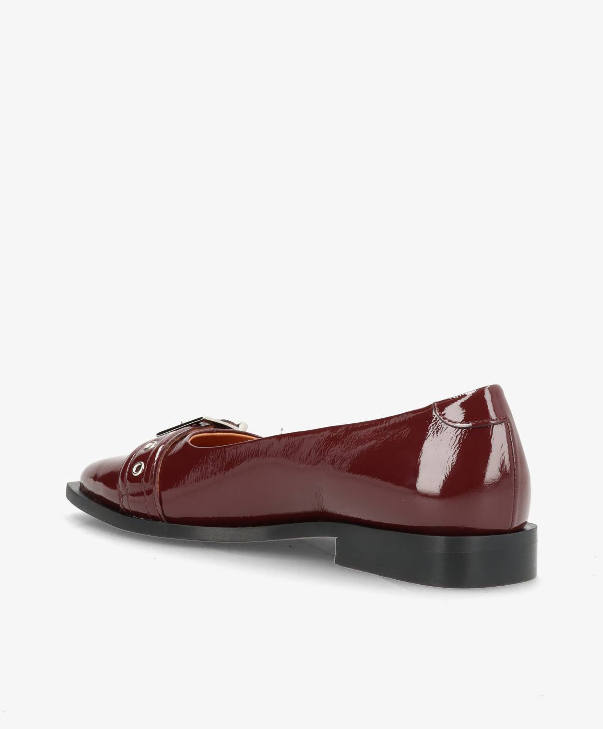 MUST - Ballerina - Bordeaux lak læder