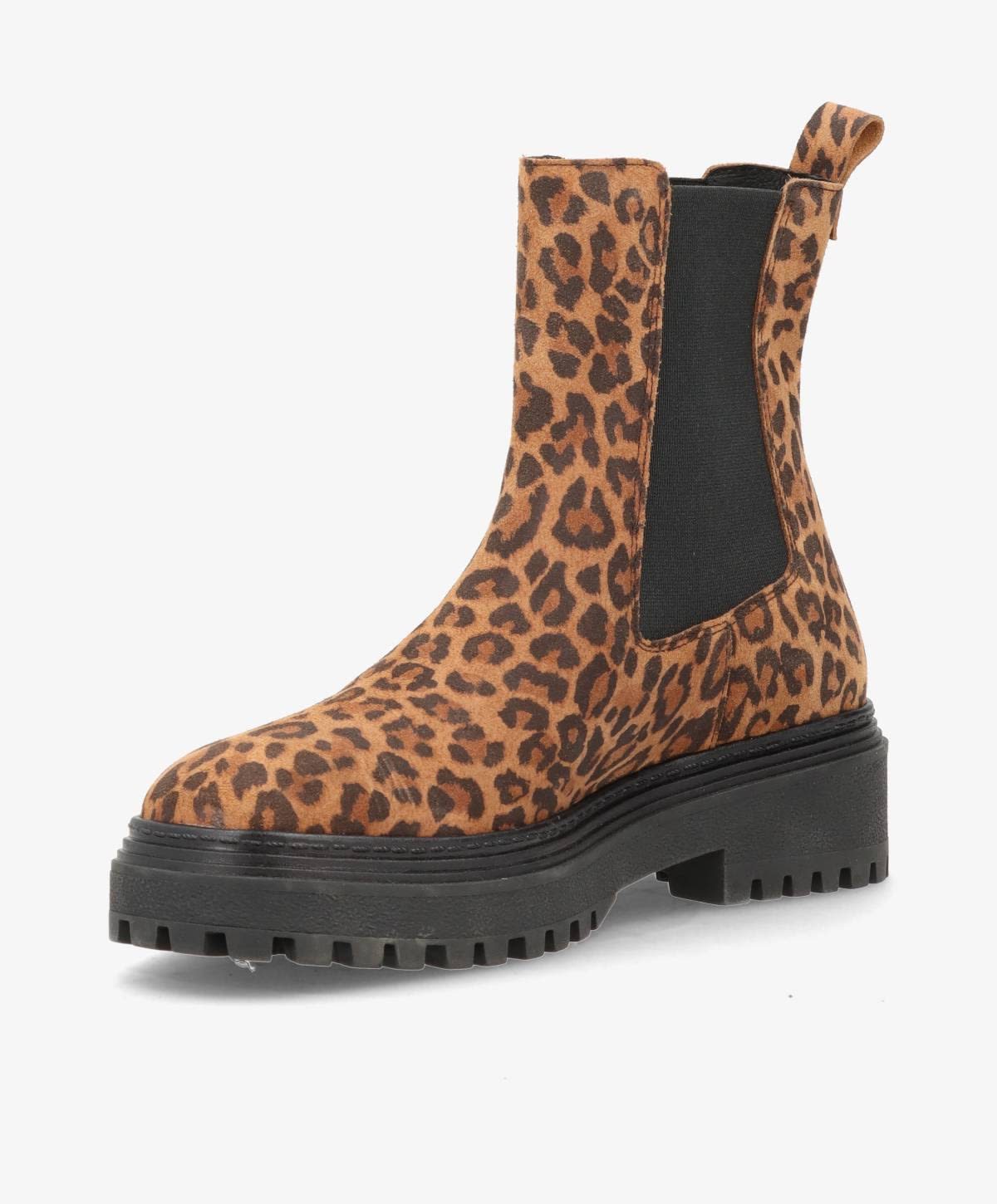 CASABLANCA Leopard ruskind støvle – Elegant og eksklusivt design