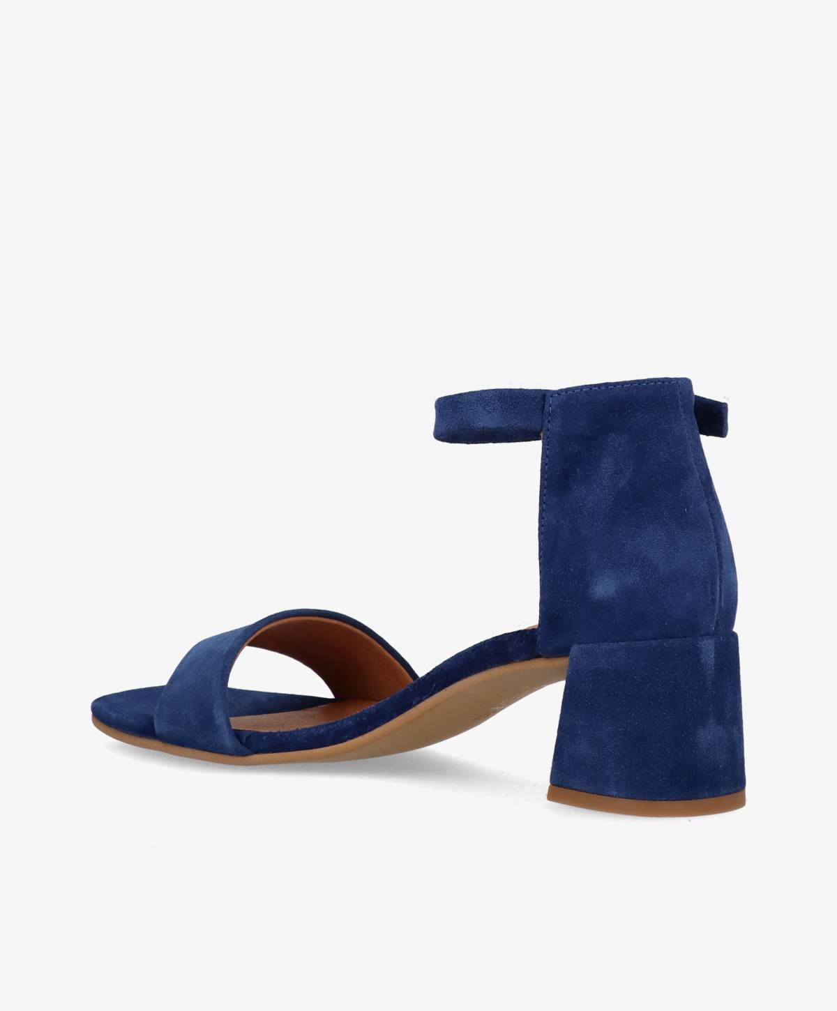 ALICE S - Dame sandal ruskind - Blue - Shoedesign Copenhagen