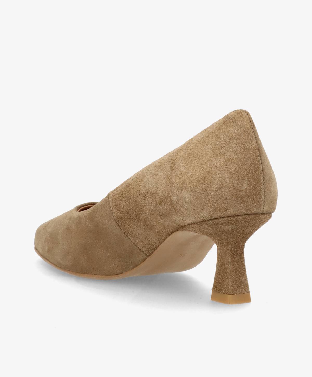 KENDALL - Pumps Ruskind - Beige