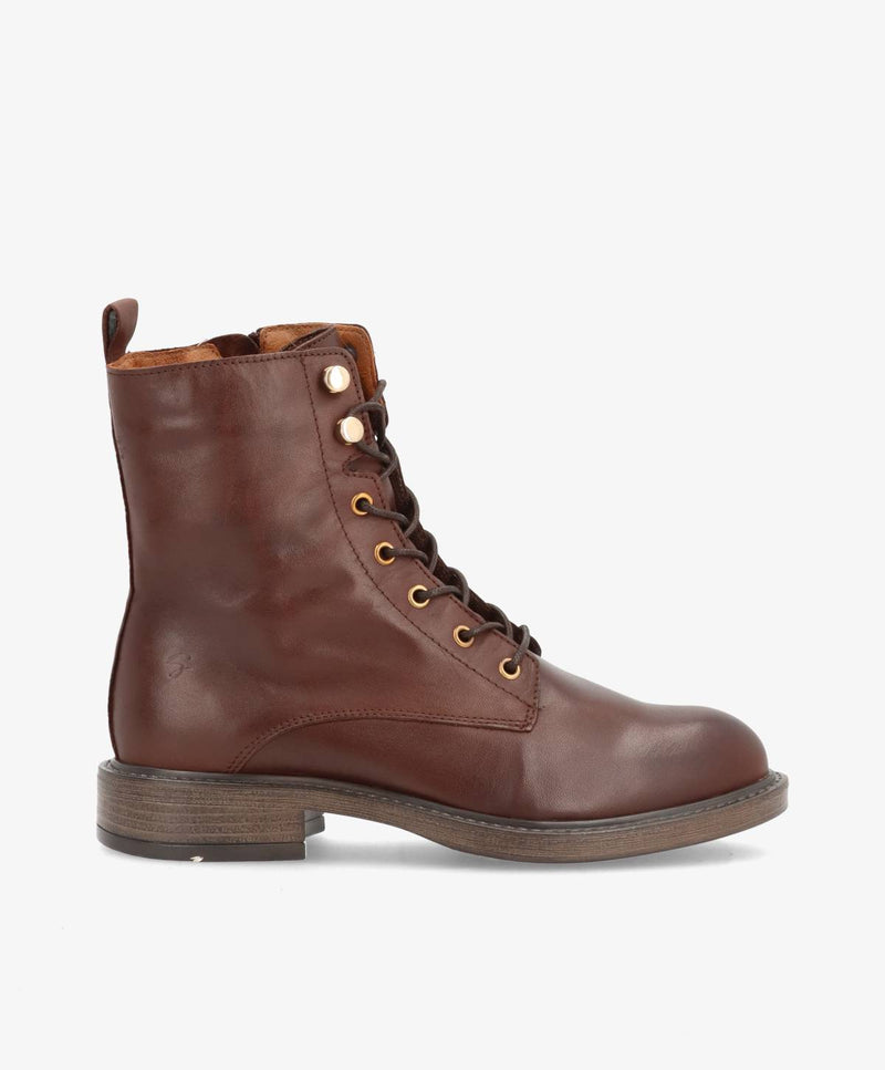 MARIETTA - Støvle - Mørk brun - Shoedesign Copenhagen