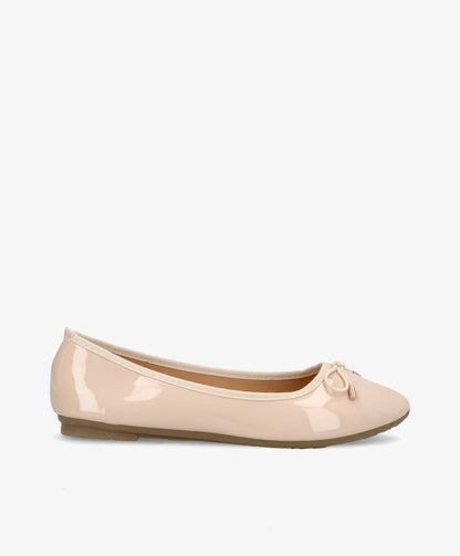 RIOM P - Beige lak - Ballerina Dame