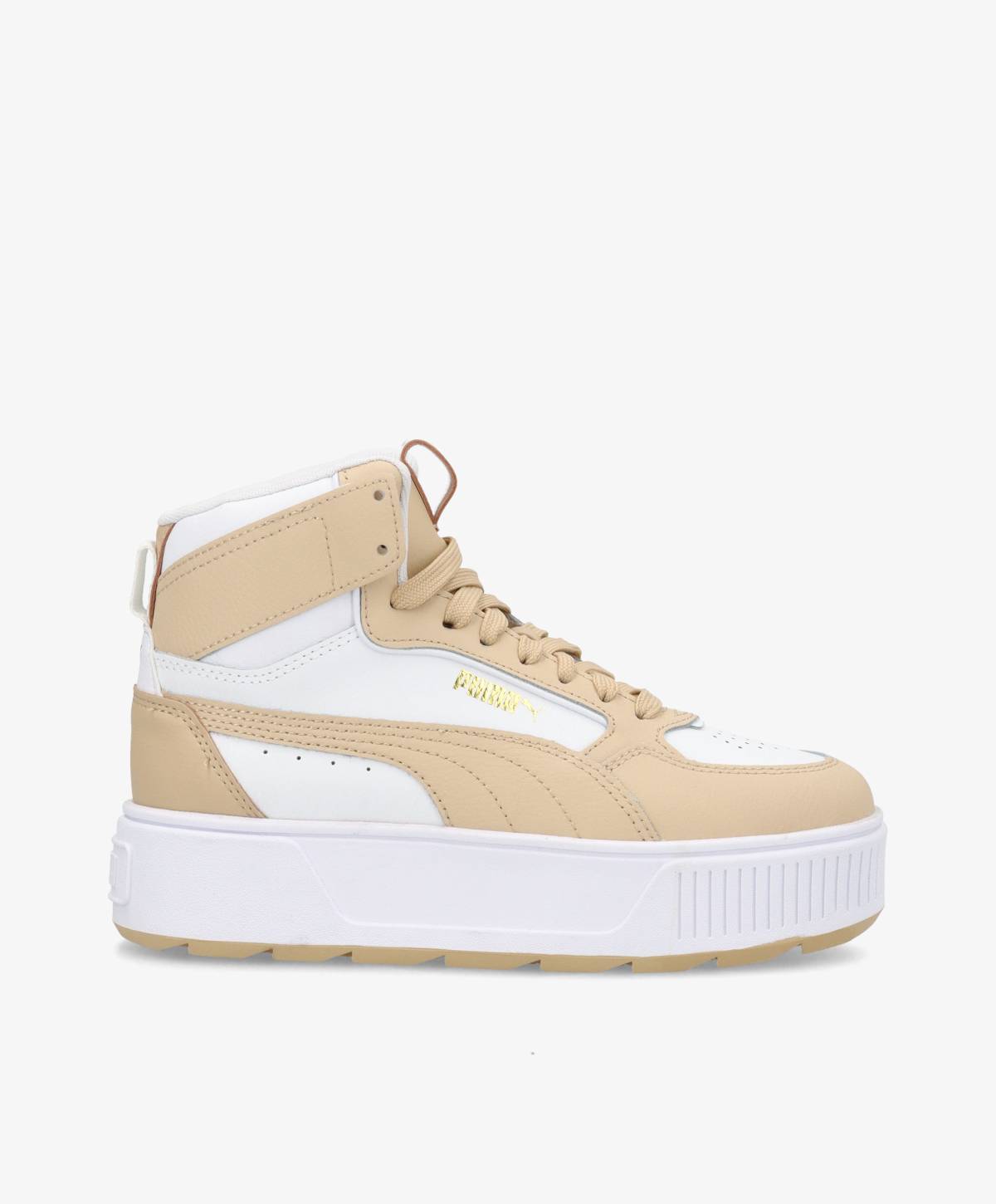 Karmen Rebelle Mid - Sneakers Dame - Beige/White