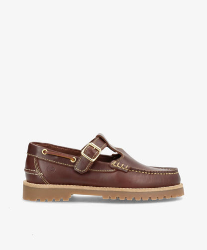 PREORDER - RUDDER T - Brun læder -  Dame Sejler