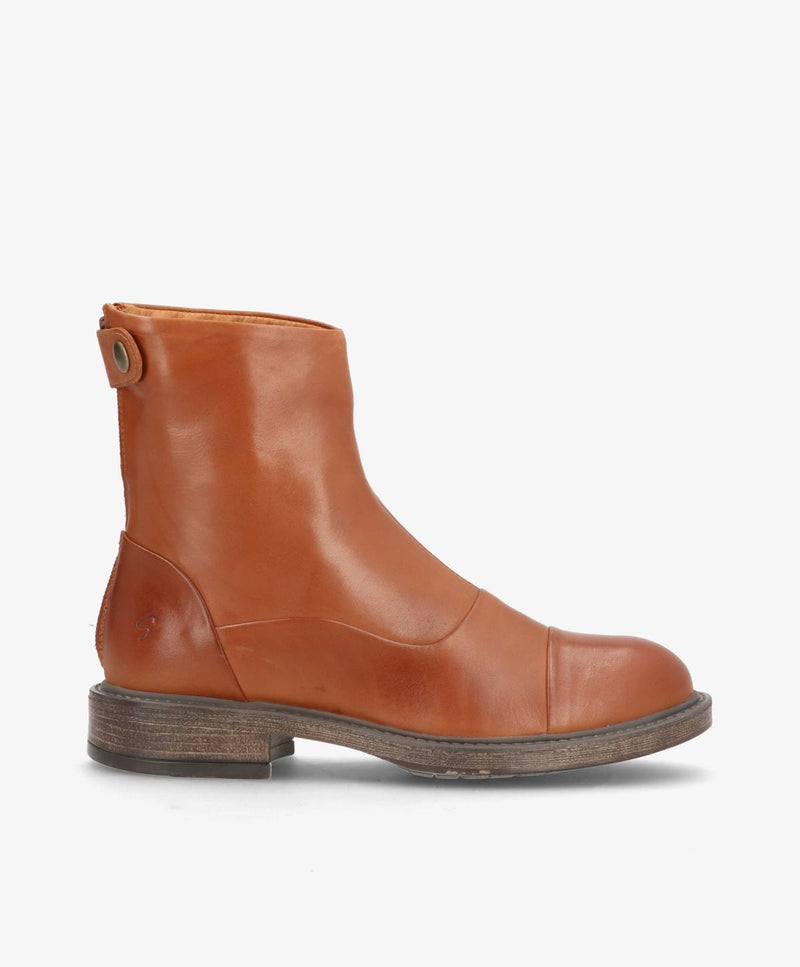 DAHLIA - Ankelstøvle - Brandy