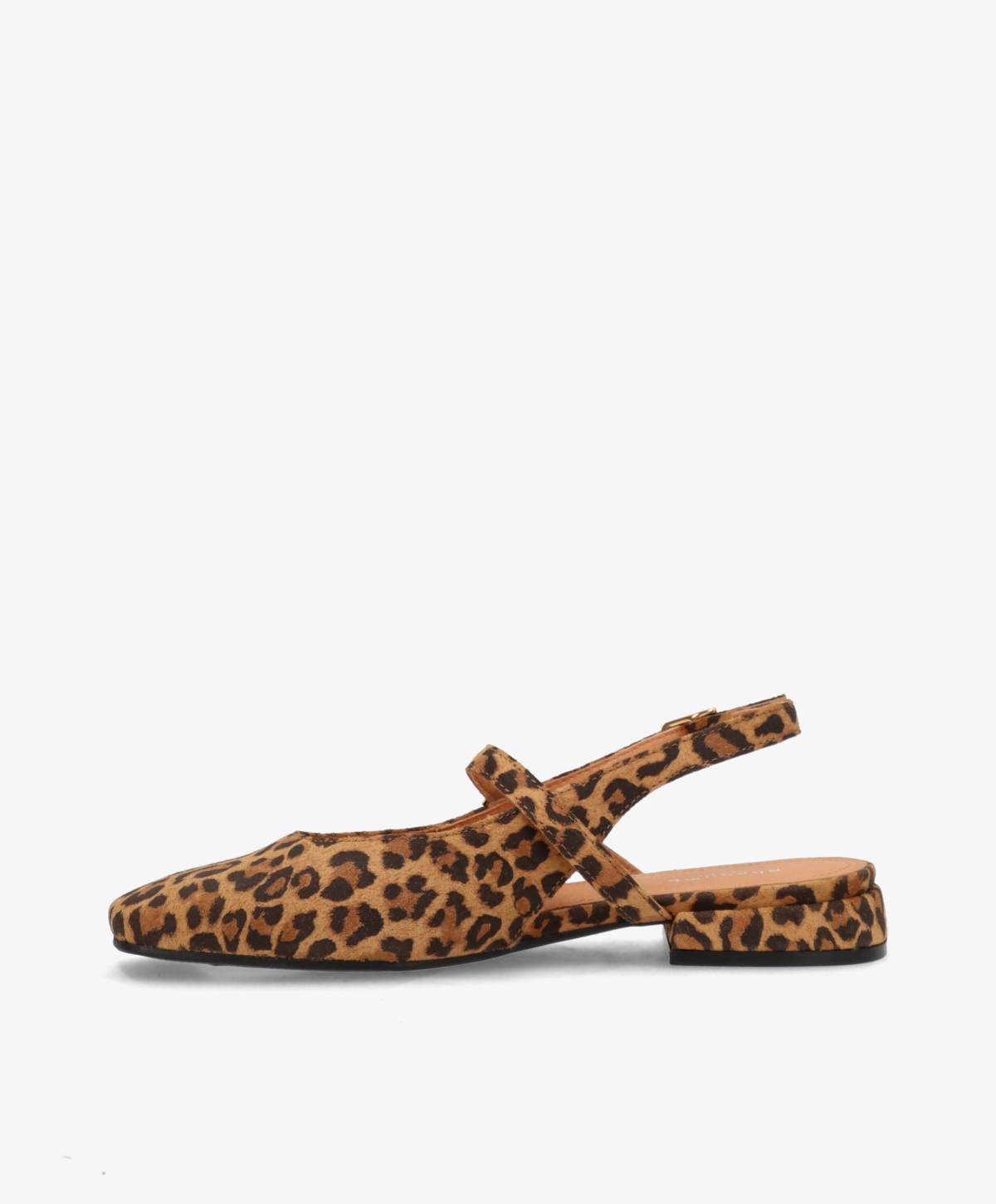 ASCEND S - Leopard ruskind - Slingback Dame
