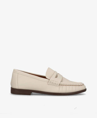 LOLA - Offwhite/Beige - Loafer dame