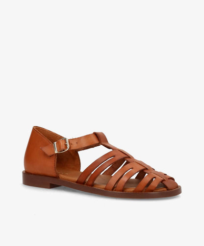 LARNA - Sandal - Brun