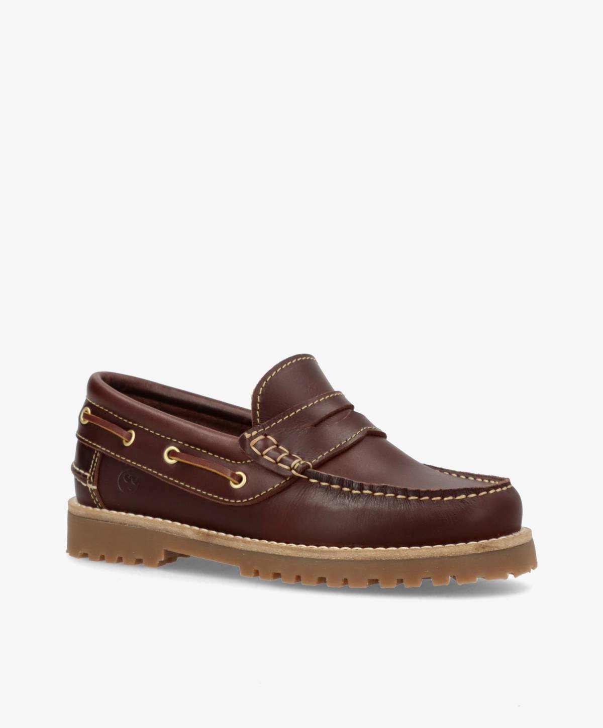 PREORDER - RUDDER L - Brun læder - Loafers Dame Sejler