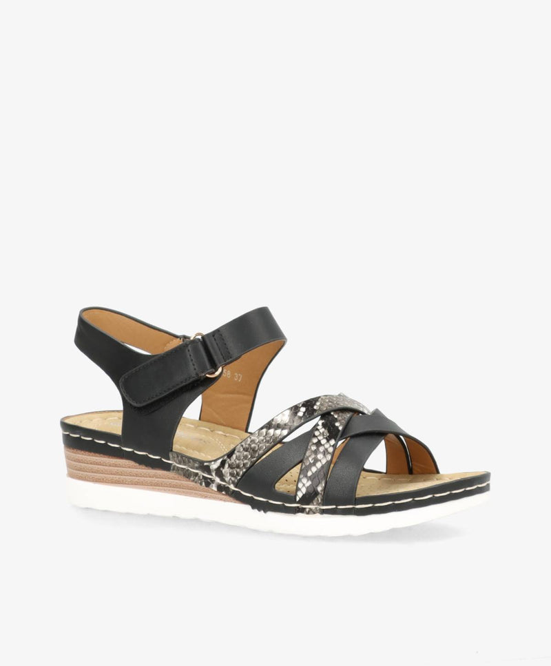 N24-1058 - Sandal - Sort