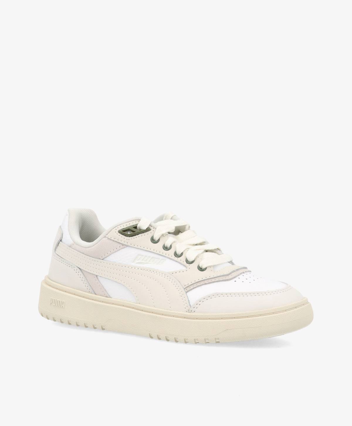 DOUBLECOURT MIX - Sneakers - Hvid/Beige