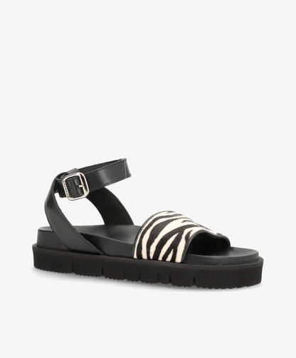 NOTTING - Dame Sandal - Zebra