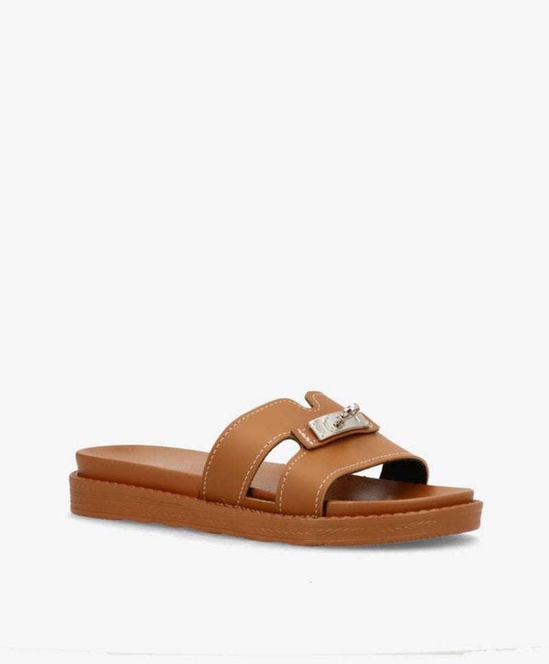 AVA - D-51 - Sandal - Camel - Dame