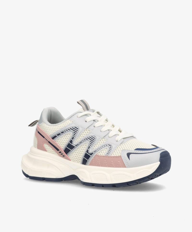 NILO - Pink Multi - Sneakers Dame