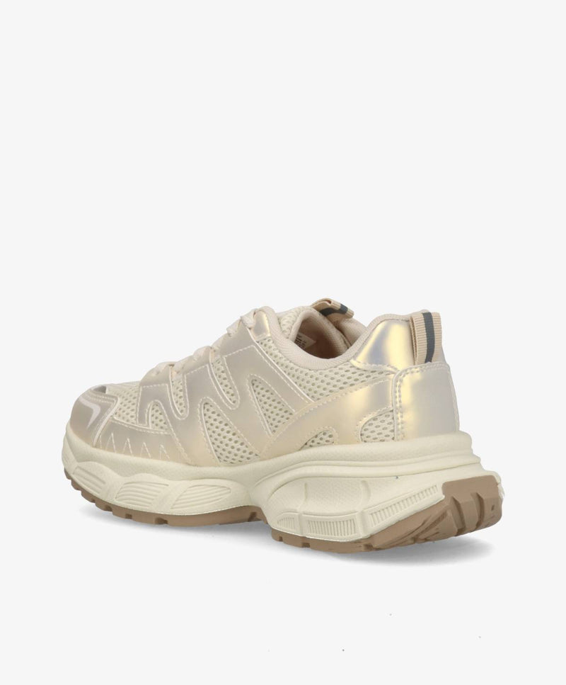 RUNA - Guld/Hvid- Sneakers Dame