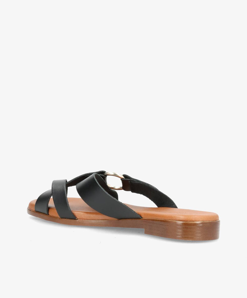 LENIE - Dame Sandal - Sort