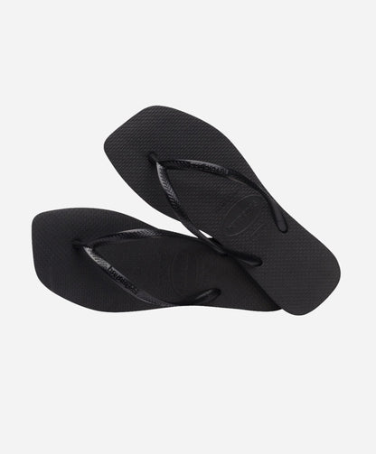 Slim Square - Sort - Slip-ons - Dame