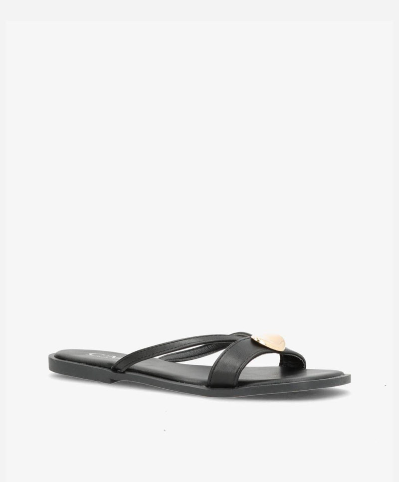 FIORA - 5272 - Sandal - Sort - Dame