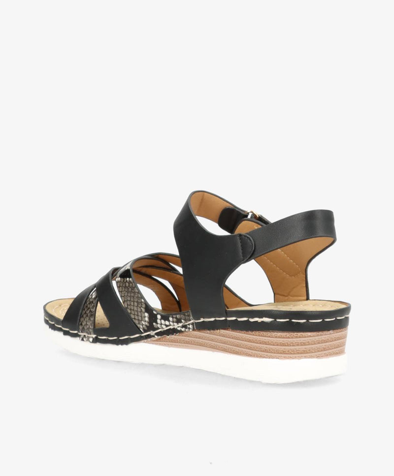 N24-1058 - Sandal - Sort