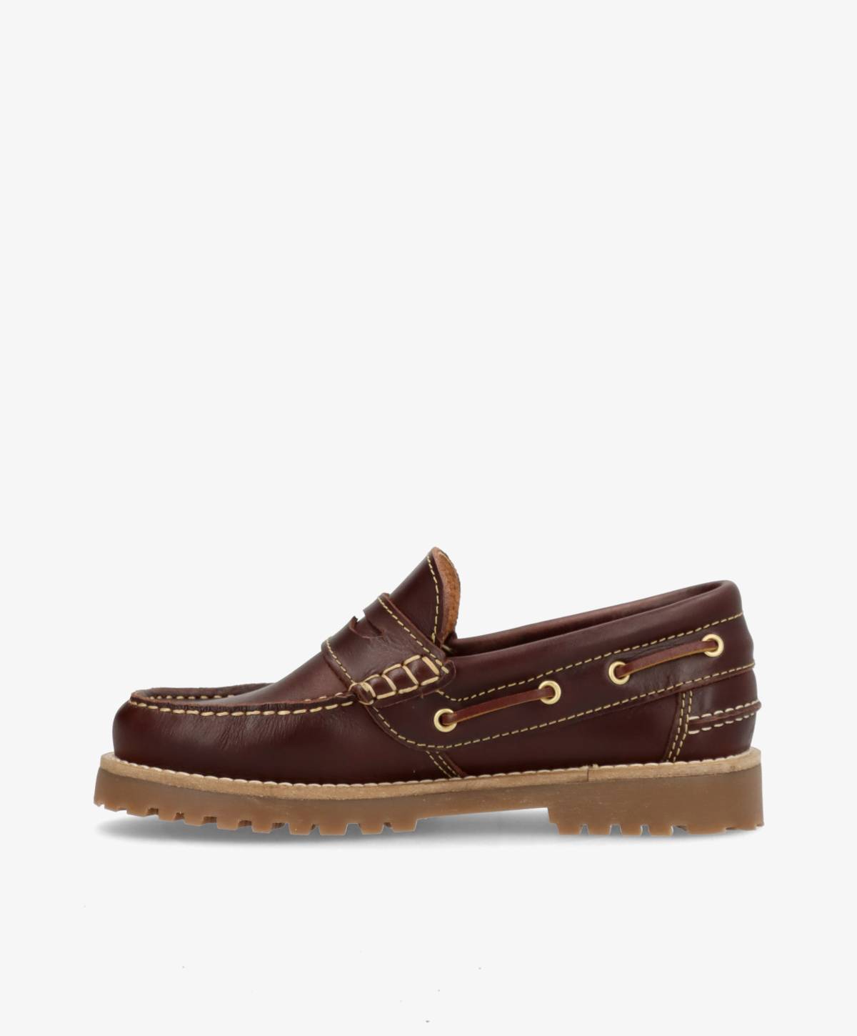 PREORDER - RUDDER L - Brun læder - Loafers Dame Sejler