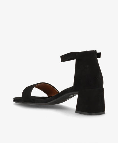 ALICE S - Dame sandal ruskind - Black - Shoedesign Copenhagen