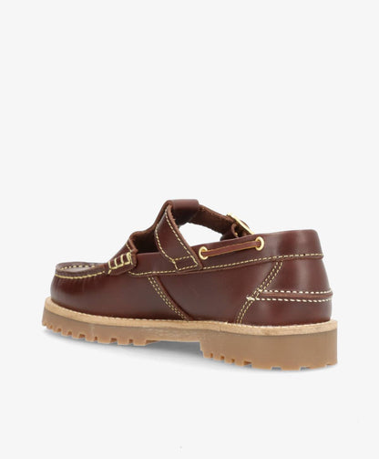 PREORDER - RUDDER T - Brun læder -  Dame Sejler