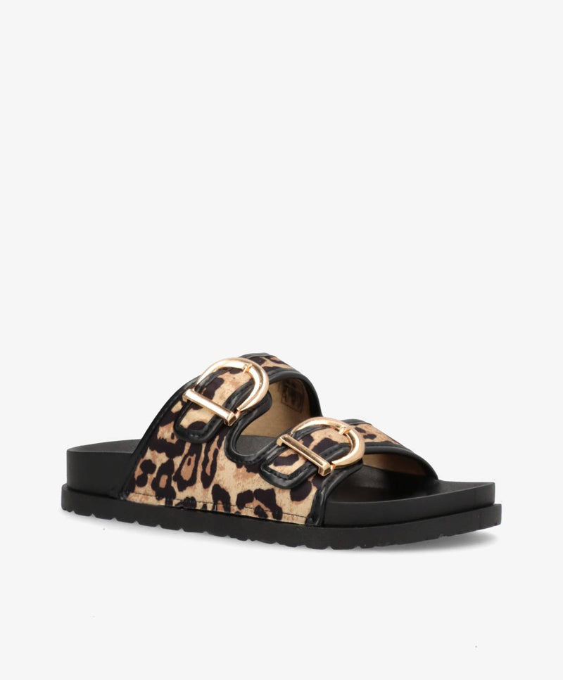 SAVANNAH - Leopard - Sandal Dame