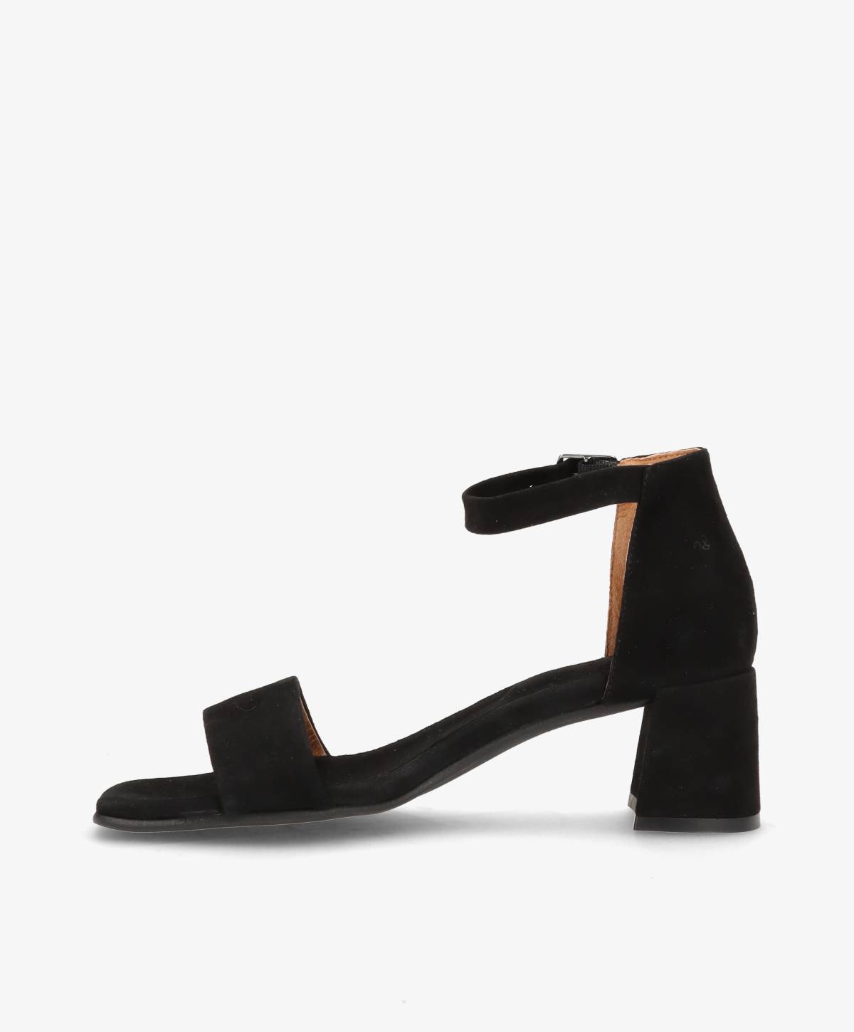 ALICE S - Dame sandal ruskind - Black - Shoedesign Copenhagen