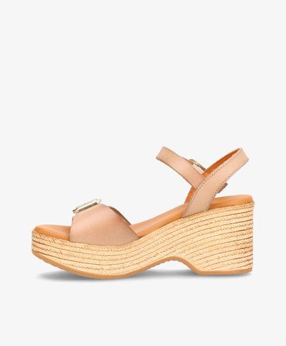 LOURDES - Sandal - Beige