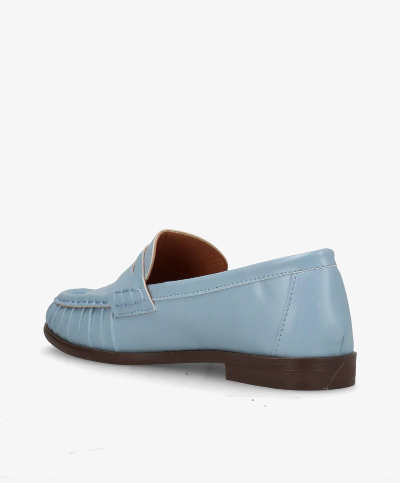 LOLA - Baby Blå - Loafer dame
