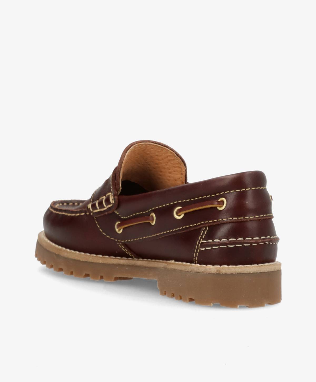 PREORDER - RUDDER L - Brun læder - Loafers Dame Sejler